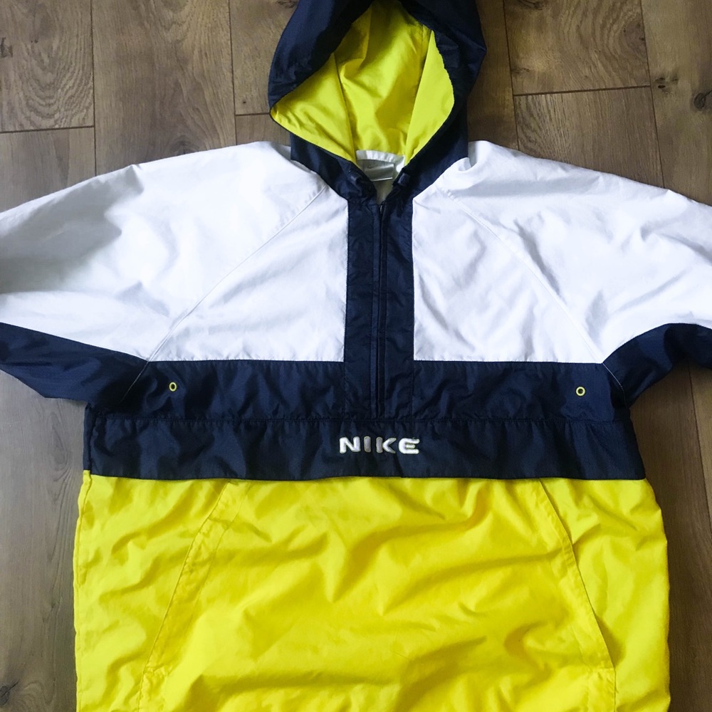 Nike windbreaker half zip